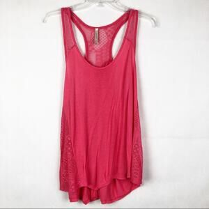 Bozzolo Pink Sleeveless Swing Top Size Medium